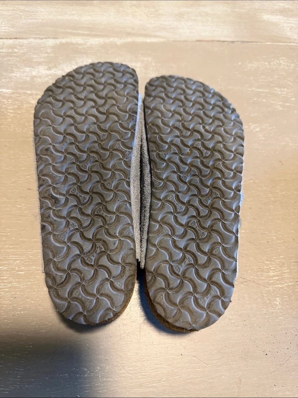 Birkenstock Kids Suede Double-Strap Sandals in Light Blue